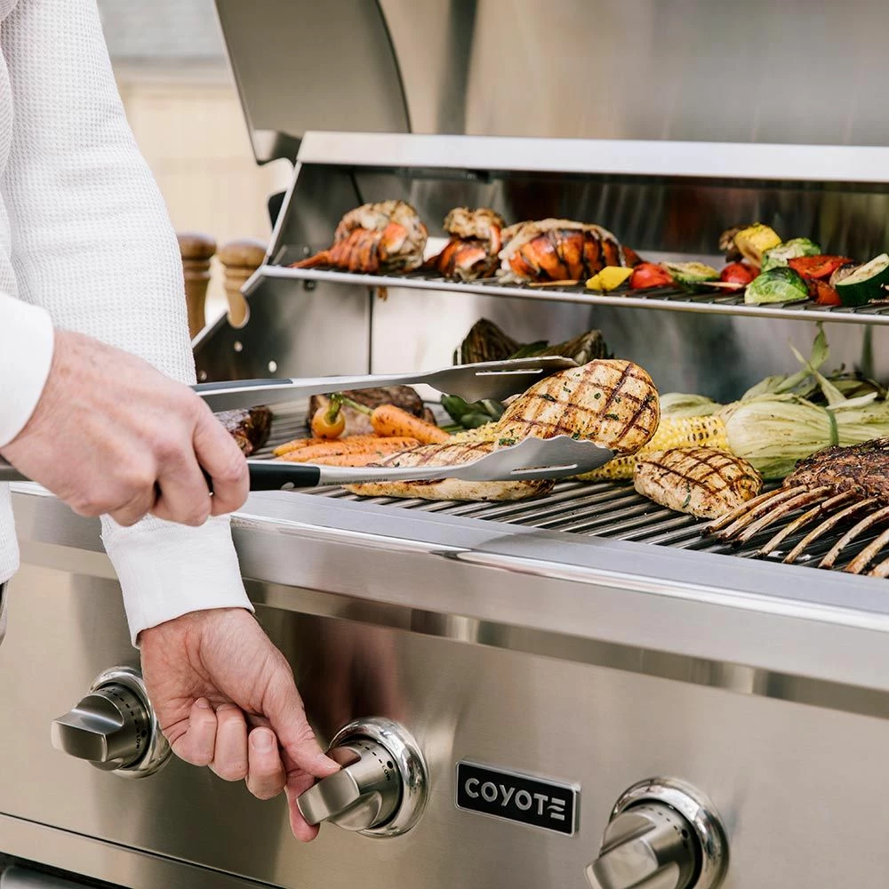 Coyote C-Series Stainless Steel Freestanding Gas Grill, 34-Inch (C2C34-CT) 7 Coyote C-Series Stainless Steel Freestanding Gas Grill, 34-Inch (C2C34-CT) - Image 7