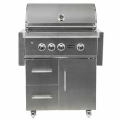 Coyote S-Series Stainless Steel Freestanding Gas Grill With Infrared Sear Burner & Rotisserie, 30-Inch (C2SL30-CT)