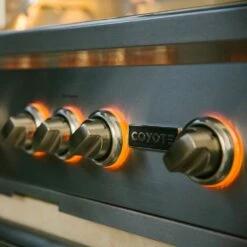 Coyote S-Series Stainless Steel Freestanding Gas Grill With Infrared Sear Burner & Rotisserie, 30-Inch (C2SL30-CT) -Broil King Shop c2sl30 ct ls h 07 21