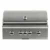 Coyote S-Series Stainless Steel Built-In Gas Grill With Infrared Sear Burner & Rotisserie, 36-Inch (C2SL36)