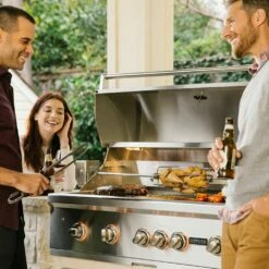 Coyote S-Series Stainless Steel Freestanding Gas Grill With Infrared Sear Burner & Rotisserie, 42-Inch (C2SL42-CT) -Broil King Shop c2sl42 ct ls f 07 21