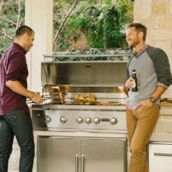 Coyote S-Series Stainless Steel Freestanding Gas Grill With Infrared Sear Burner & Rotisserie, 42-Inch (C2SL42-CT) -Broil King Shop c2sl42 ct ls g 07 21