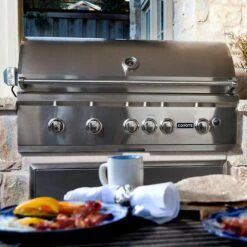 Coyote S-Series Stainless Steel Freestanding Gas Grill With Infrared Sear Burner & Rotisserie, 42-Inch (C2SL42-CT) -Broil King Shop c2sl42 ct ls j 07 21