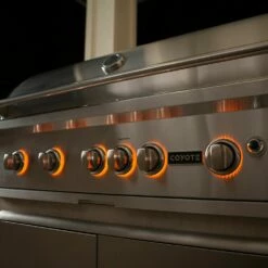 Coyote S-Series Stainless Steel Built-In Gas Grill With Infrared Sear Burner & Rotisserie, 42-Inch (C2SL42) -Broil King Shop c2sl42 m 07 21
