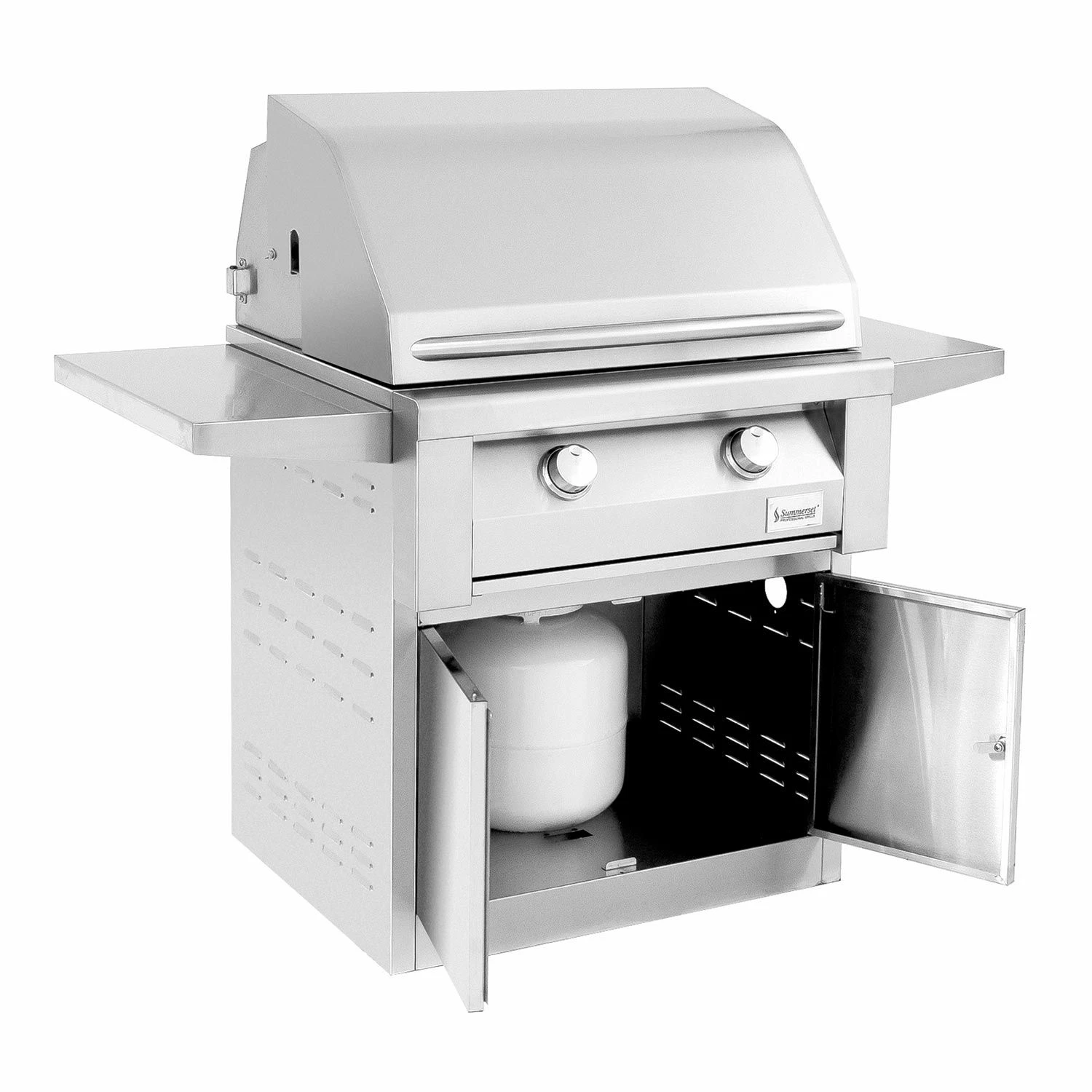 Summerset SBG30 Builder Series Gas Grill On Pedestal, 30-Inch 2 Summerset SBG30 Builder Series Gas Grill On Pedestal, 30-Inch - Image 2