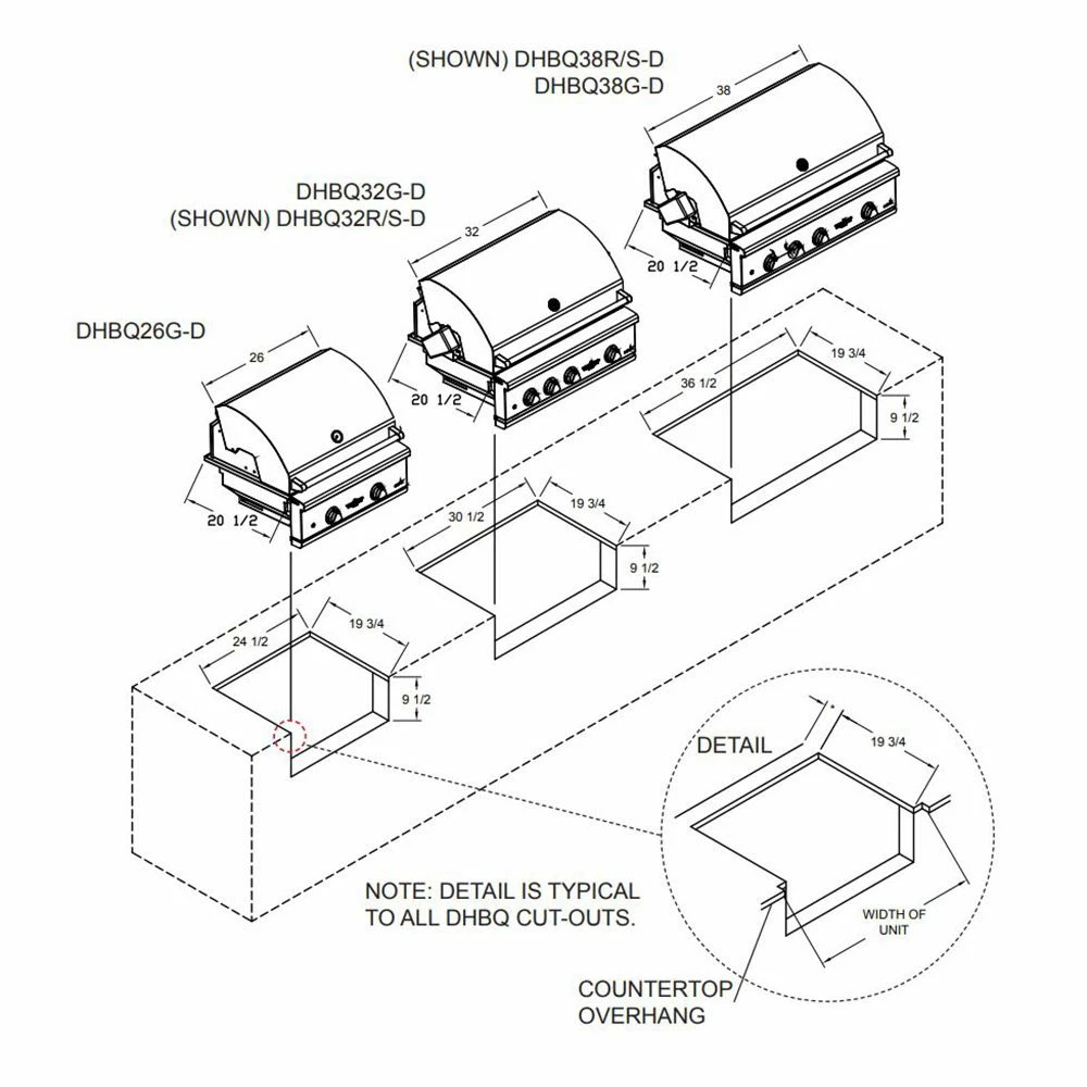 Delta Heat DHBQ26G-D Built-In Gas Grill, 26-Inches 11 Delta Heat DHBQ26G-D Built-In Gas Grill, 26-Inches - Image 11