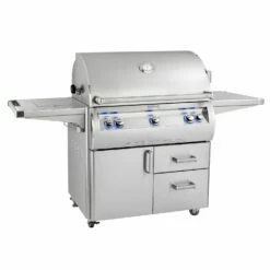 Fire Magic E790s Echelon Diamond Gas Grill On Cart With Single Side Burner