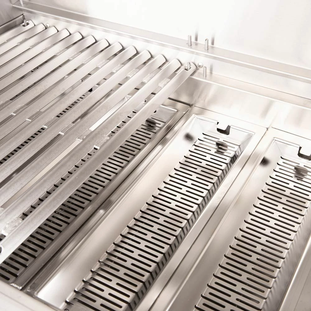 American Made Grills AMG-ENC54-CART Encore 54-Inch Dual Fuel Wood And Gas Grill With Infrared Searing Burner And Rotisserie Kit On Cart 9 American Made Grills AMG-ENC54-CART Encore 54-Inch Dual Fuel Wood And Gas Grill With Infrared Searing Burner And Rotisserie Kit On Cart - Image 9