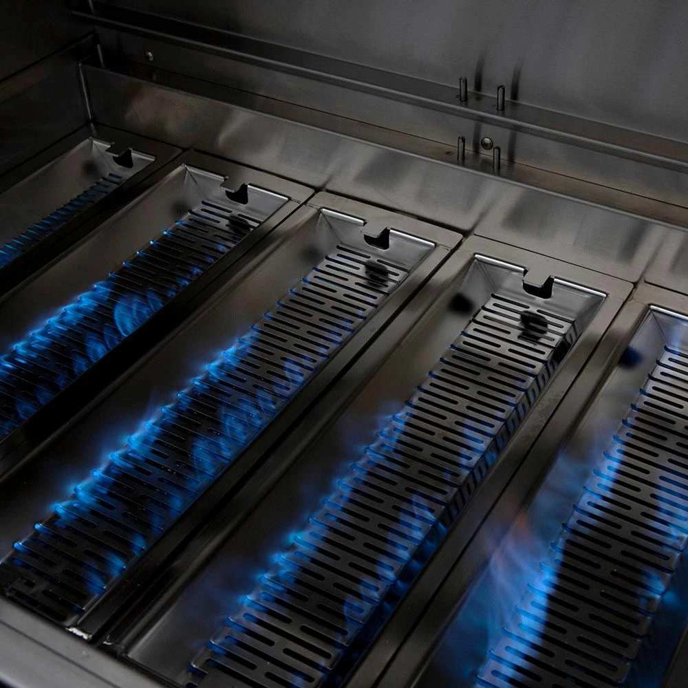 American Made Grills AMG-MUS54 Muscle 54-Inch Built-In Dual Fuel Wood And Gas Grill With Infrared Searing Burner And Rotisserie Kit 6 American Made Grills AMG-MUS54 Muscle 54-Inch Built-In Dual Fuel Wood And Gas Grill With Infrared Searing Burner And Rotisserie Kit - Image 6