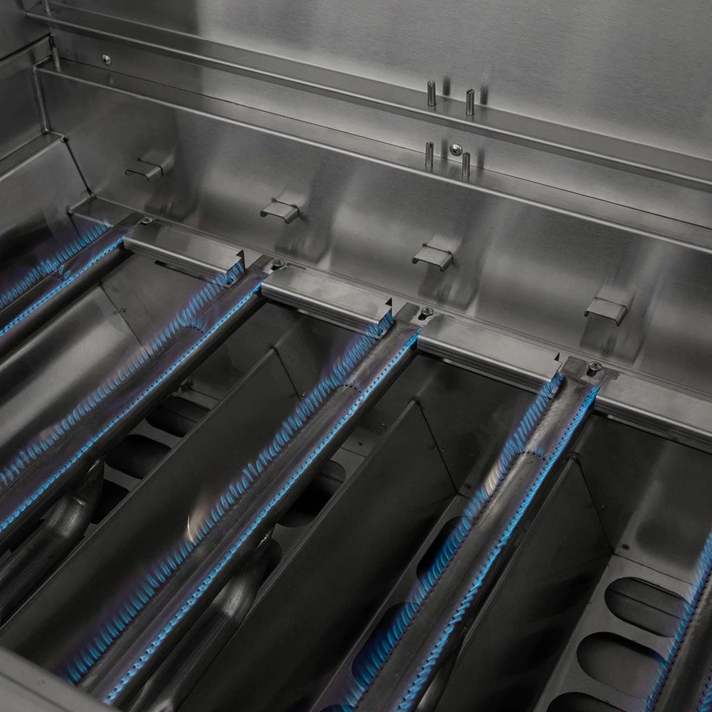 American Made Grills AMG-MUS36 Muscle 36-Inch Built-In Dual Fuel Wood And Gas Grill With Infrared Searing Burner And Rotisserie Kit 8 American Made Grills AMG-MUS36 Muscle 36-Inch Built-In Dual Fuel Wood And Gas Grill With Infrared Searing Burner And Rotisserie Kit - Image 8