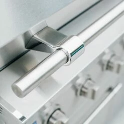 American Made Grills AMG-MUS36 Muscle 36-Inch Built-In Dual Fuel Wood And Gas Grill With Infrared Searing Burner And Rotisserie Kit 31 American Made Grills AMG-MUS36 Muscle 36-Inch Built-In Dual Fuel Wood And Gas Grill With Infrared Searing Burner And Rotisserie Kit -Broil King Shop enc36 o 04 21 3