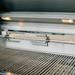 American Made Grills AMG-EST30-CART Estate 30-Inch Gas Grill With Infrared Searing Burner And Rotisserie Kit On Cart -Broil King Shop est30 f 04 21 3