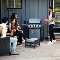 Napoleon F425DSBPGT-ECP Freestyle 425 Gas Grill On Cart With Side Range Burner, Propane -Broil King Shop f425dsbpgt ecp c 05 22