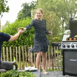 Napoleon F425DSBPGT-ECP Freestyle 425 Gas Grill On Cart With Side Range Burner, Propane -Broil King Shop f425dsbpgt ecp e 05 22