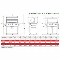 Fire Magic A540i Aurora Built-In Gas Grill -Broil King Shop fm aurora and choice grill specs 01 20 1