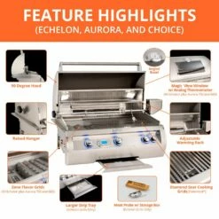 Fire Magic A660i Aurora Built-In Gas Grill -Broil King Shop fm feature highlights a 01 20 4