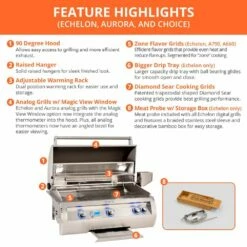 Fire Magic A540s Aurora Gas Grill On Cart With Single Side Burner -Broil King Shop fm feature highlights b 01 20 3