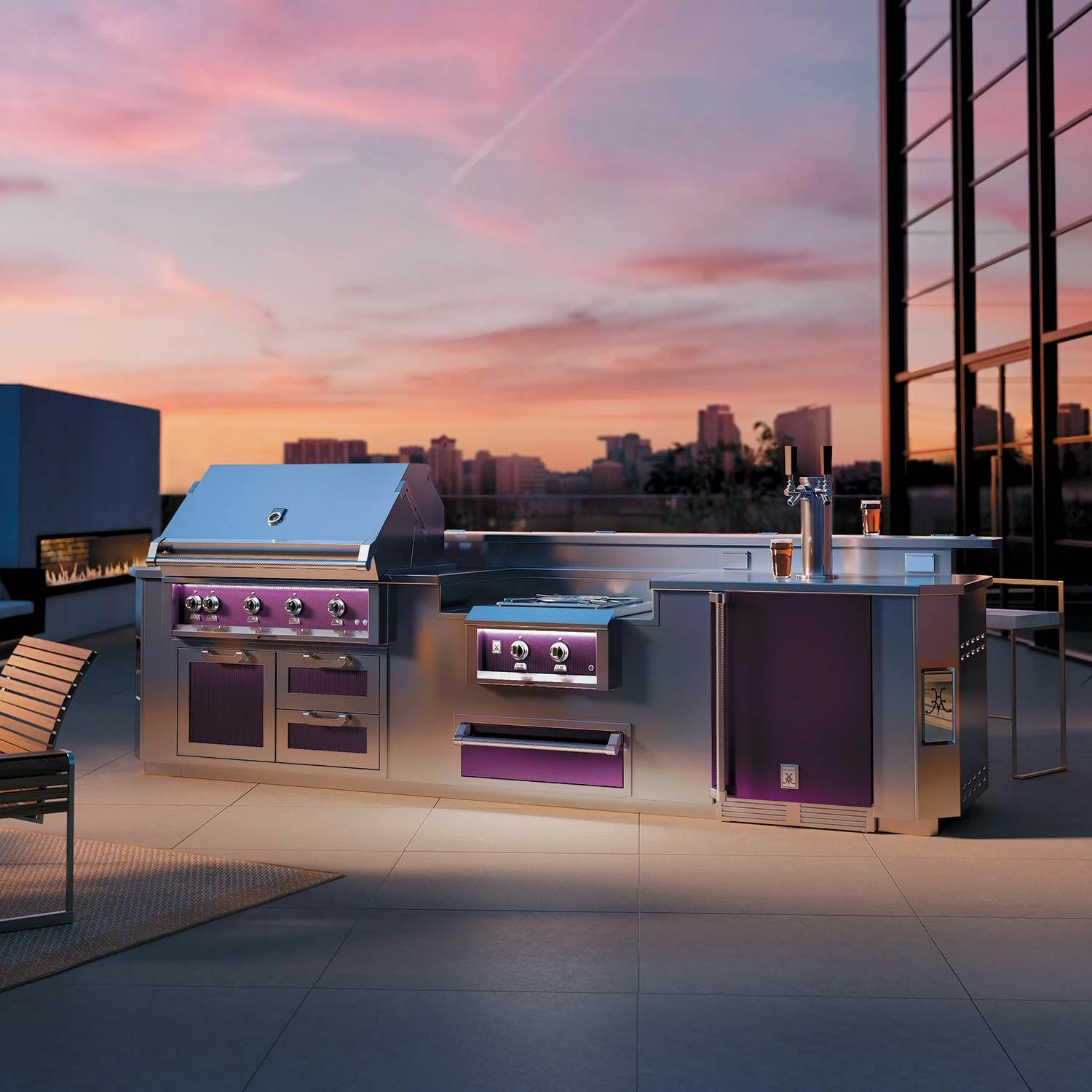 Hestan GBR42 Built-In Gas Grill, 42-Inch 7 Hestan GBR42 Built-In Gas Grill, 42-Inch - Image 7