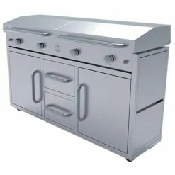 Le Griddle Grand Texan Freestanding Dual Fuel Gas Griddle -Broil King Shop gfe160 gfcart160 d 05 23