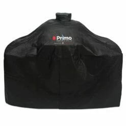 Primo Vinyl Cover For Oval XL 400 & Oval LG 300 On Cart With Island Top