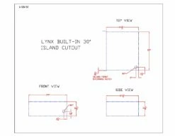 Lynx L30BI Built-In Professional Gas Grill, 30-Inch -Broil King Shop l30 specs b