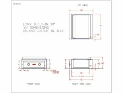 Lynx L30AG Asado Built-In Gas Grill, 30-Inch -Broil King Shop l30ag specs