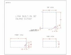 Lynx L30AG Asado Built-In Gas Grill, 30-Inch -Broil King Shop l30ag specs b