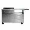 Lynx L30AG-LMKC54 Asado Gas Grill On Mobile Kitchen Cart, 30-Inch