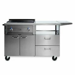 Lynx L30AG-LMKC54 Asado Gas Grill On Mobile Kitchen Cart, 30-Inch