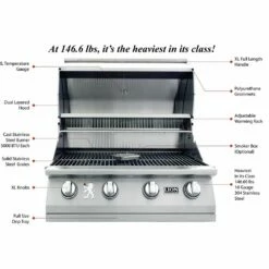 Lion L65000 32-Inch Built-In Grill 7 Lion L65000 32-Inch Built-In Grill -Broil King Shop l65000 bi config d 02 22