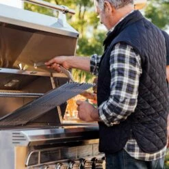 American Made Grills AMG-MUS54 Muscle 54-Inch Built-In Dual Fuel Wood And Gas Grill With Infrared Searing Burner And Rotisserie Kit 33 American Made Grills AMG-MUS54 Muscle 54-Inch Built-In Dual Fuel Wood And Gas Grill With Infrared Searing Burner And Rotisserie Kit -Broil King Shop mus36 c 04 21 1