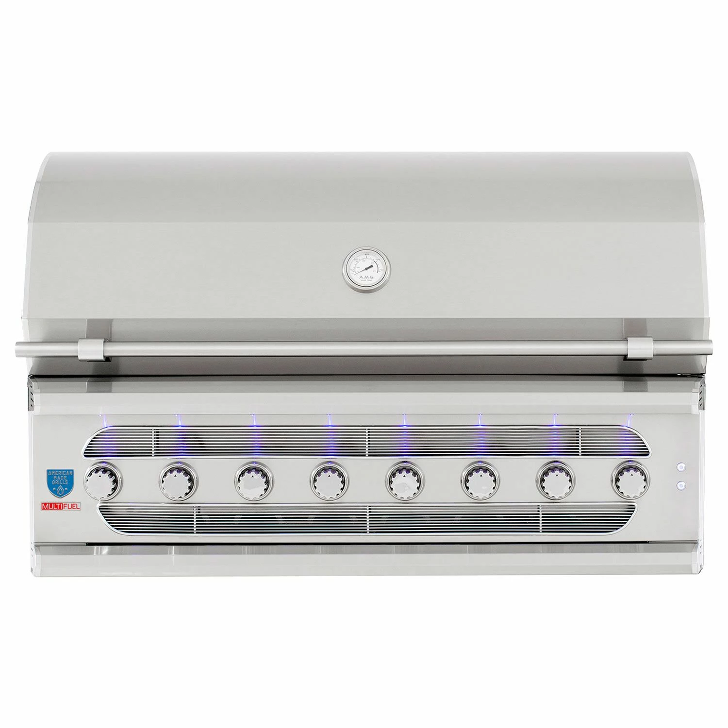 American Made Grills AMG-MUS54 Muscle 54-Inch Built-In Dual Fuel Wood And Gas Grill With Infrared Searing Burner And Rotisserie Kit 1 American Made Grills AMG-MUS54 Muscle 54-Inch Built-In Dual Fuel Wood And Gas Grill With Infrared Searing Burner And Rotisserie Kit