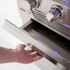 American Made Grills AMG-MUS54-CART Muscle 54-Inch Dual Fuel Wood And Gas Grill With Infrared Searing Burner And Rotisserie Kit On Cart 22 American Made Grills AMG-MUS54-CART Muscle 54-Inch Dual Fuel Wood And Gas Grill With Infrared Searing Burner And Rotisserie Kit On Cart -Broil King Shop musfs36 d 4 21 1