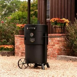 Oklahoma Joe's OKJ-19202 Anthem Series Bronco Pro Drum Smoker -Broil King Shop okj 19202099 ls b 05 21