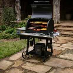 Oklahoma Joe's OKJ-21202125 Anthem Series Rider DLX Pellet Grill -Broil King Shop okj 21202125 ls j 05 21
