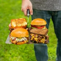 Oklahoma Joe's OKJ-3959563R06 Blacksmith Oversized Hawg Lifter Spatula -Broil King Shop okj 3959563r06 f 05 21