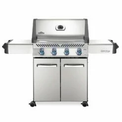 Napoleon P500-3 Prestige 500 Gas Grill On Cart, 28-Inches