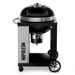 Napoleon PRO22K-CART-2 Rodeo Pro Charcoal Kettle Grill On Cart -Broil King Shop pro22k cart 2 c 07 20