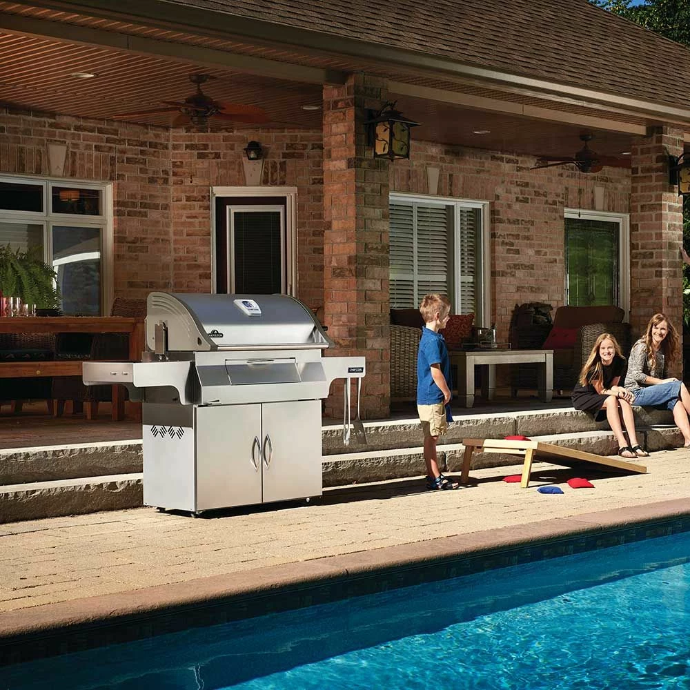 Napoleon PRO605CSS Professional Charcoal Grill On Cart 14 Napoleon PRO605CSS Professional Charcoal Grill On Cart - Image 14