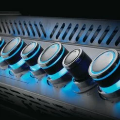 Napoleon PRO500RSIBSS-3 Prestige PRO 500 Gas Grill On Cart With Rotisserie And Side Burner, 28-Inches -Broil King Shop pro665 3 feat h 07 20