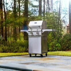 Saber R33SC0717 2-Burner Elite Freestanding Infrared Grill With Rotisserie, 20-Inches -Broil King Shop r33sc0717 ls b 02 20