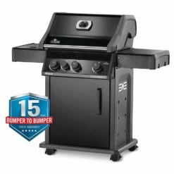 Napoleon R425SBK-1-OB Rogue 425 Gas Grill On Cart With Side Range Burner -Broil King Shop r425sbk 1 ob c 12 20