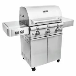 Saber R50SC0017 3-Burner Deluxe Freestanding Infrared Grill With Side Burner, 32-Inches -Broil King Shop r50sc0017 c 02 20