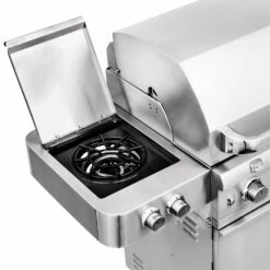 Saber R50SC0017 3-Burner Deluxe Freestanding Infrared Grill With Side Burner, 32-Inches -Broil King Shop r50sc0017 e 02 20