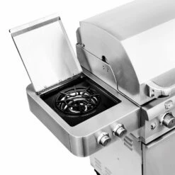 Saber R67SC0017 4-Burner Deluxe Freestanding Infrared Grill With Side Burner, 40-Inches -Broil King Shop r67sc0017 f 02 20