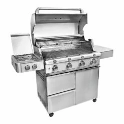 Saber R67SC0917 4-Burner Elite Freestanding Infrared Grill With Rotisserie & Side Burner, 40-Inches -Broil King Shop r67sc0917 d 02 20