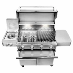 Saber R67SC0917 4-Burner Elite Freestanding Infrared Grill With Rotisserie & Side Burner, 40-Inches -Broil King Shop r67sc0917 e 02 20