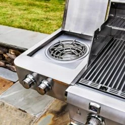 Saber R67SC0917 4-Burner Elite Freestanding Infrared Grill With Rotisserie & Side Burner, 40-Inches -Broil King Shop r67sc0917 ls a 02 20