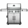 Napoleon RSE525RSIBSS Rogue SE 525 Gas Grill On Cart With Infrared Side And Rear Burners, 28.75-Inches