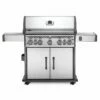 Napoleon RSE625RSIBSS Rogue SE 625 Gas Grill On Cart With Infrared Side And Rear Burners, 34.75-Inches